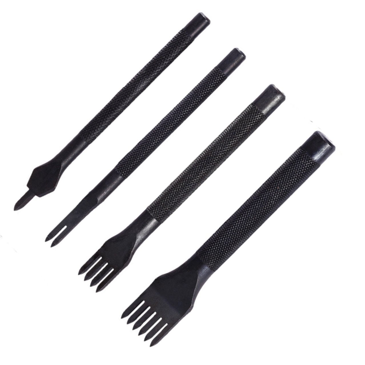 Round Handle Diamond Chisel Tool For Leather