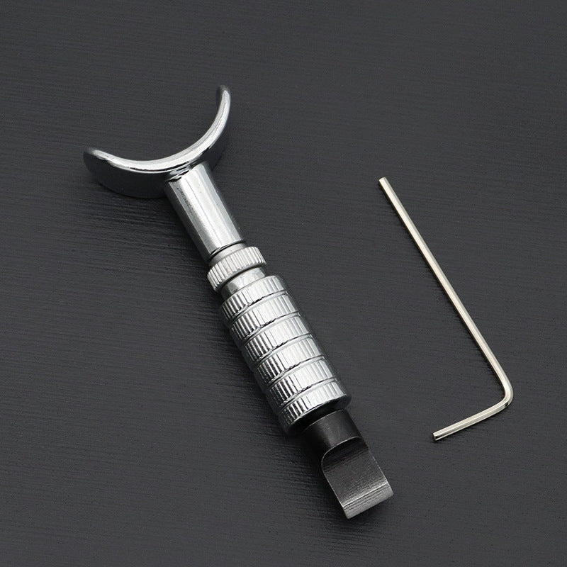 Adjustable Rotary Leather Carving Knife – Swivel Skiving Tool for DIY Handmade Leathercraft