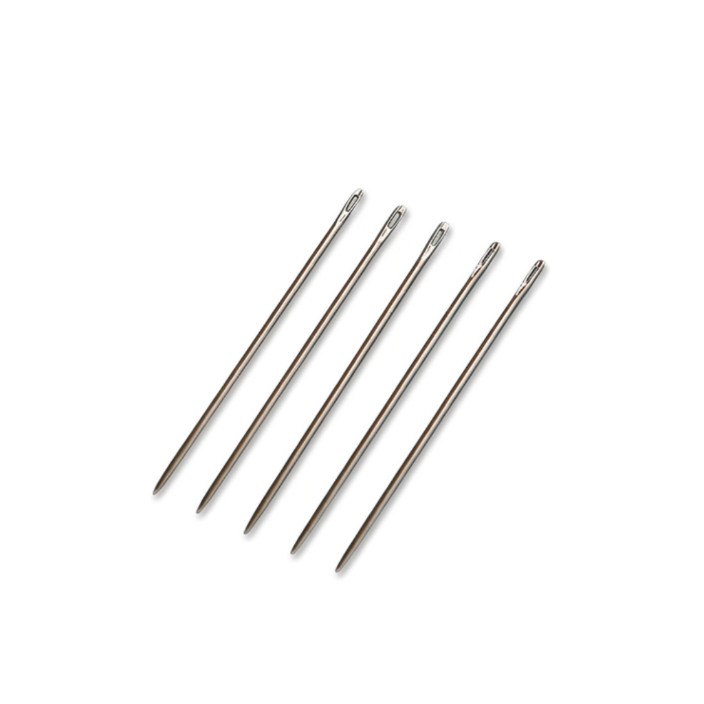 Pack of 5 French Saddle Stitching Needles by Sigma Leather