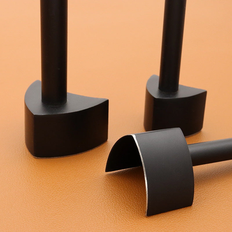 Black V-shaped belt end punch cutters with two upright handles