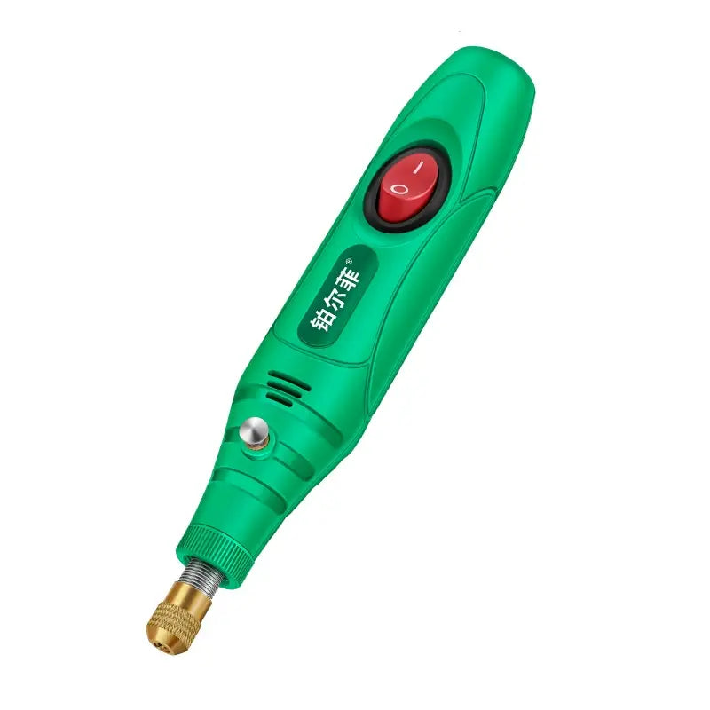 15000 RPM 12V Electric Rotary Tool for Edge Burnishing – Corded Mini Engraving & Polishing Pen with Precision Chuck, Wood, Jade & Leather Craft Kit