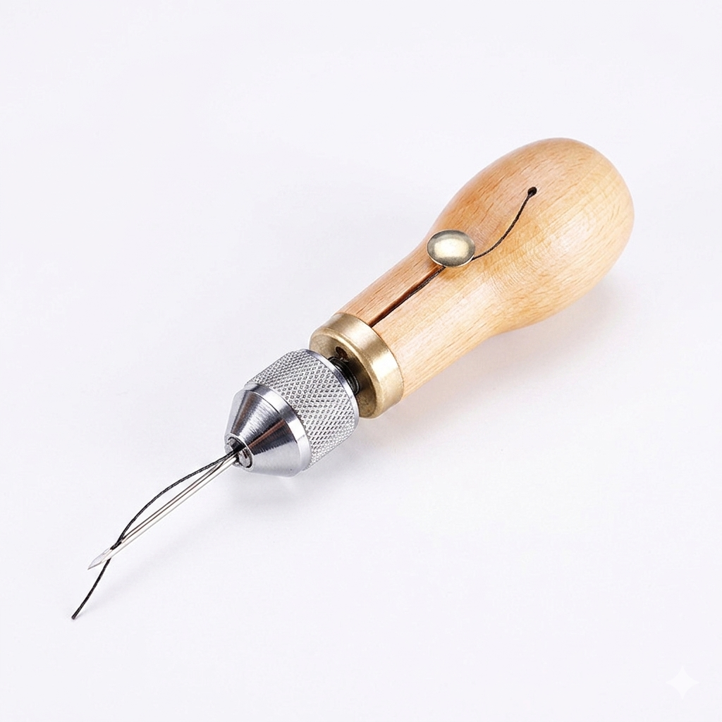 Leather Hand Stitching Machine with Threads and Needles