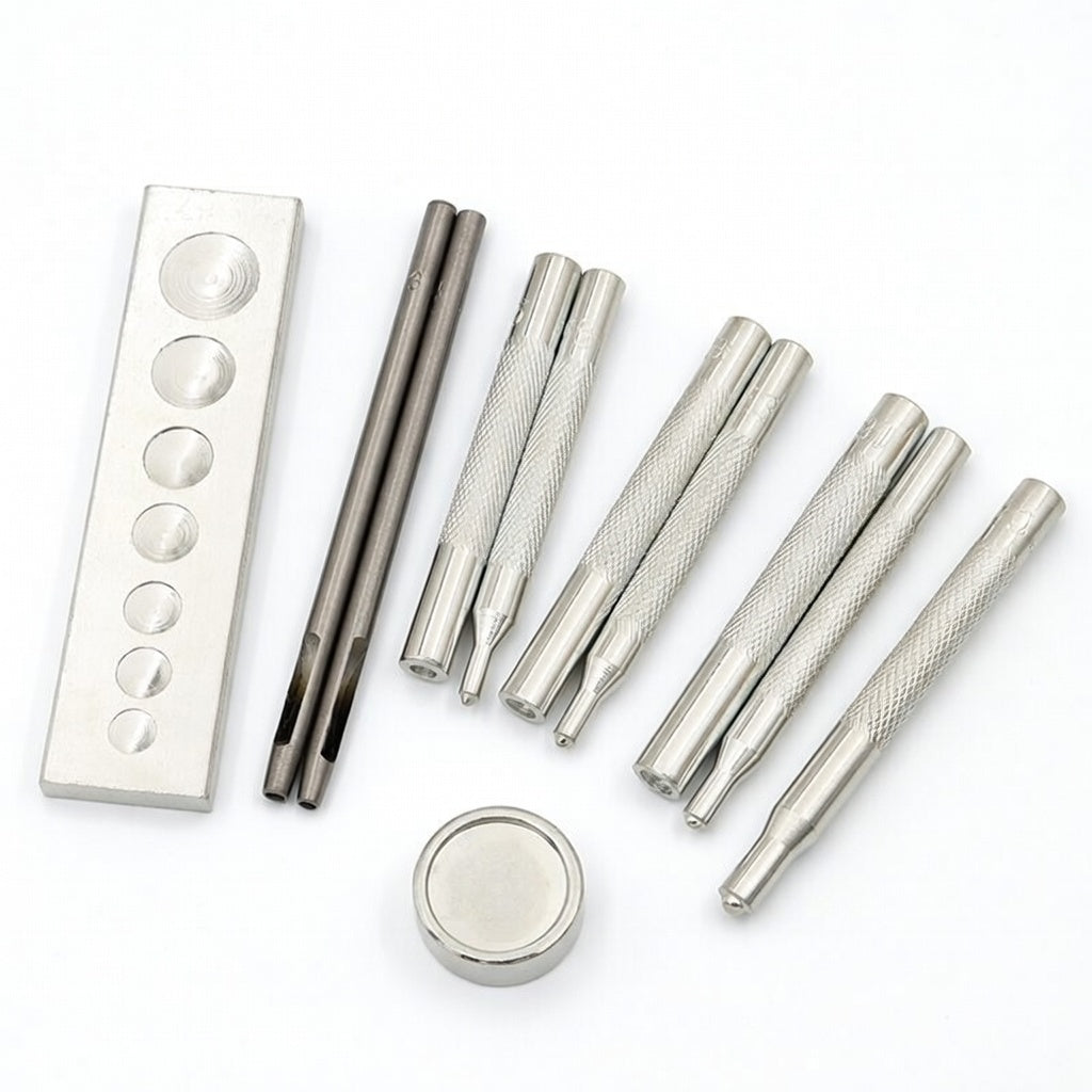 Snap Button Setter Tool Kit for 633/655/831/201 Buttons (11-Piece)